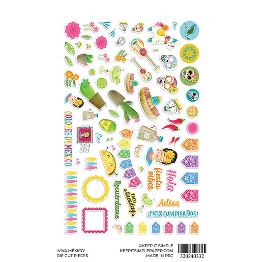 Keep It Simple - Viva Mexico Die Cut Pieces