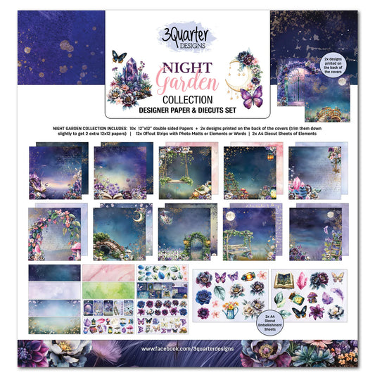 3Quarter Designs - Night Garden Collection