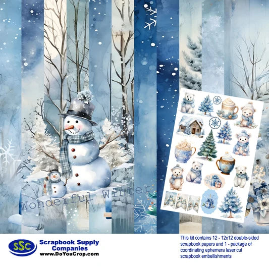 SSC - Wonderful Winter 12x12 Collection Kit