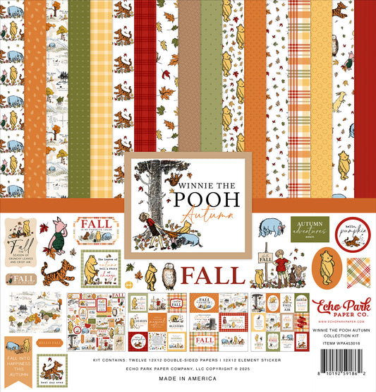 Echo Park - Winnie The Pooh Autumn Collection Kit