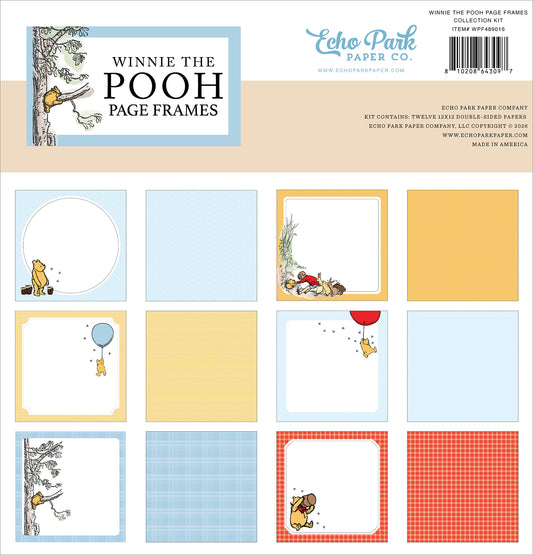 Echo Park - Winnie The Pooh Page Frames