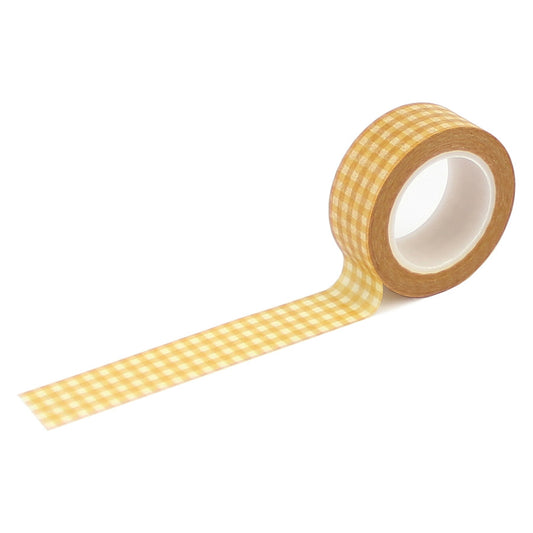 Echo Park- Winnie The Pooh- golden Honey Gingham Washi Tape