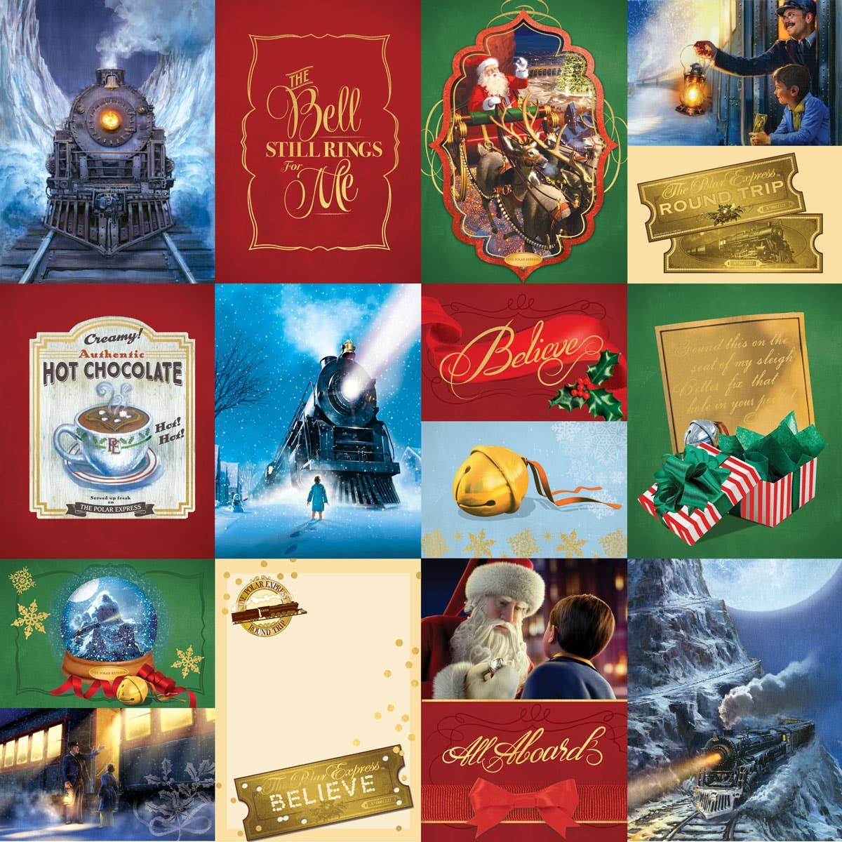 Paper House Productions - The Polar Express All Aboard Tags