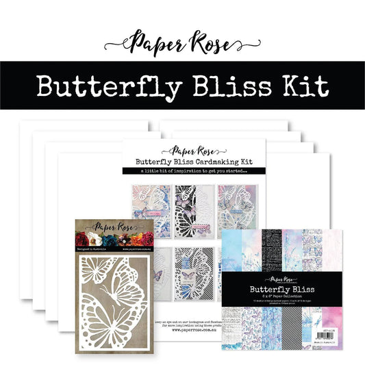 Paper Rose Studio - Butterfly Bliss Card Kit