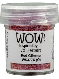 WOW! Embossing Powder- Red Glimmer