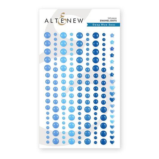 Altenew-Enamel Dots-Deep Blue Sea