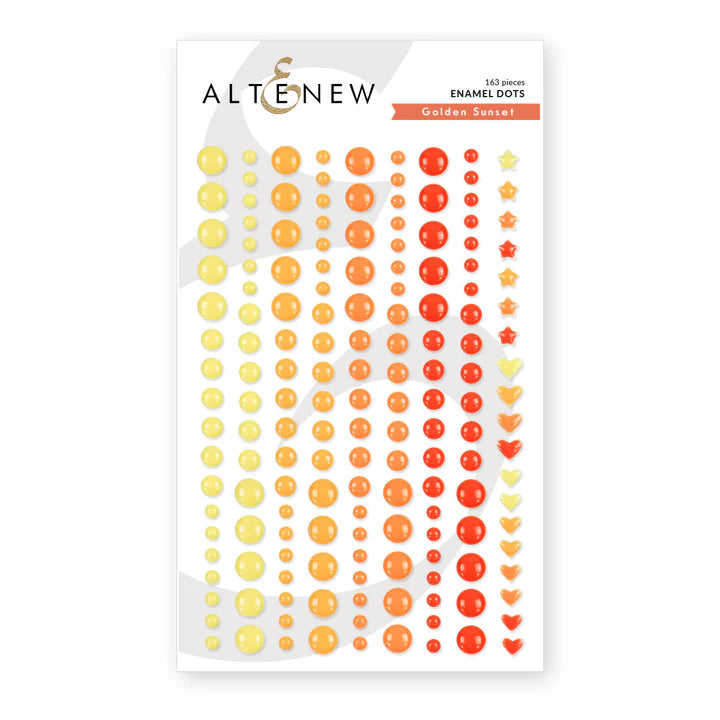 Altenew-enamel Dots -Golden Sunset