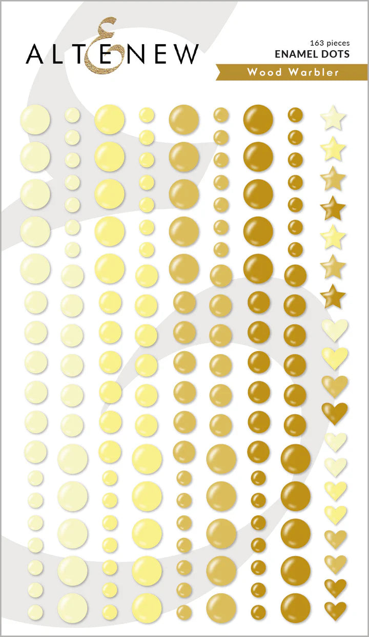 Altenew-Enamel Dots -Wood Warbler