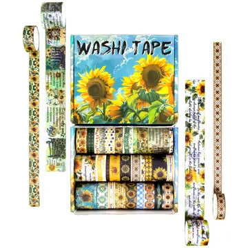 Ieebee - Sunny Blooms Washi Tape Box Set