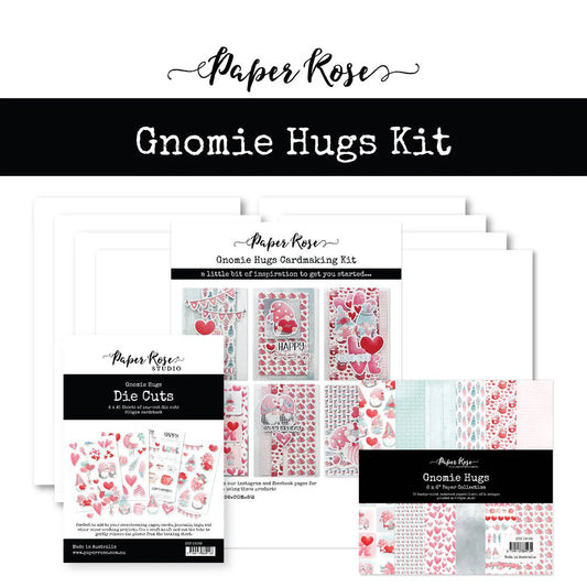 Paper rose Studio - Gnomie Hugs Cardmaking Kit