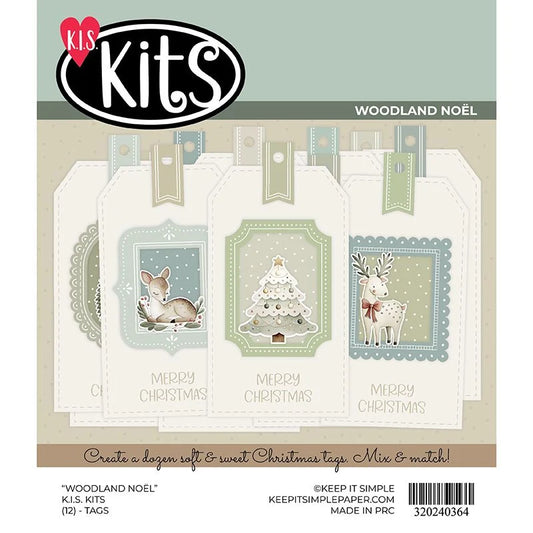 Keep It Simple - Woodland Noel Tag Kit