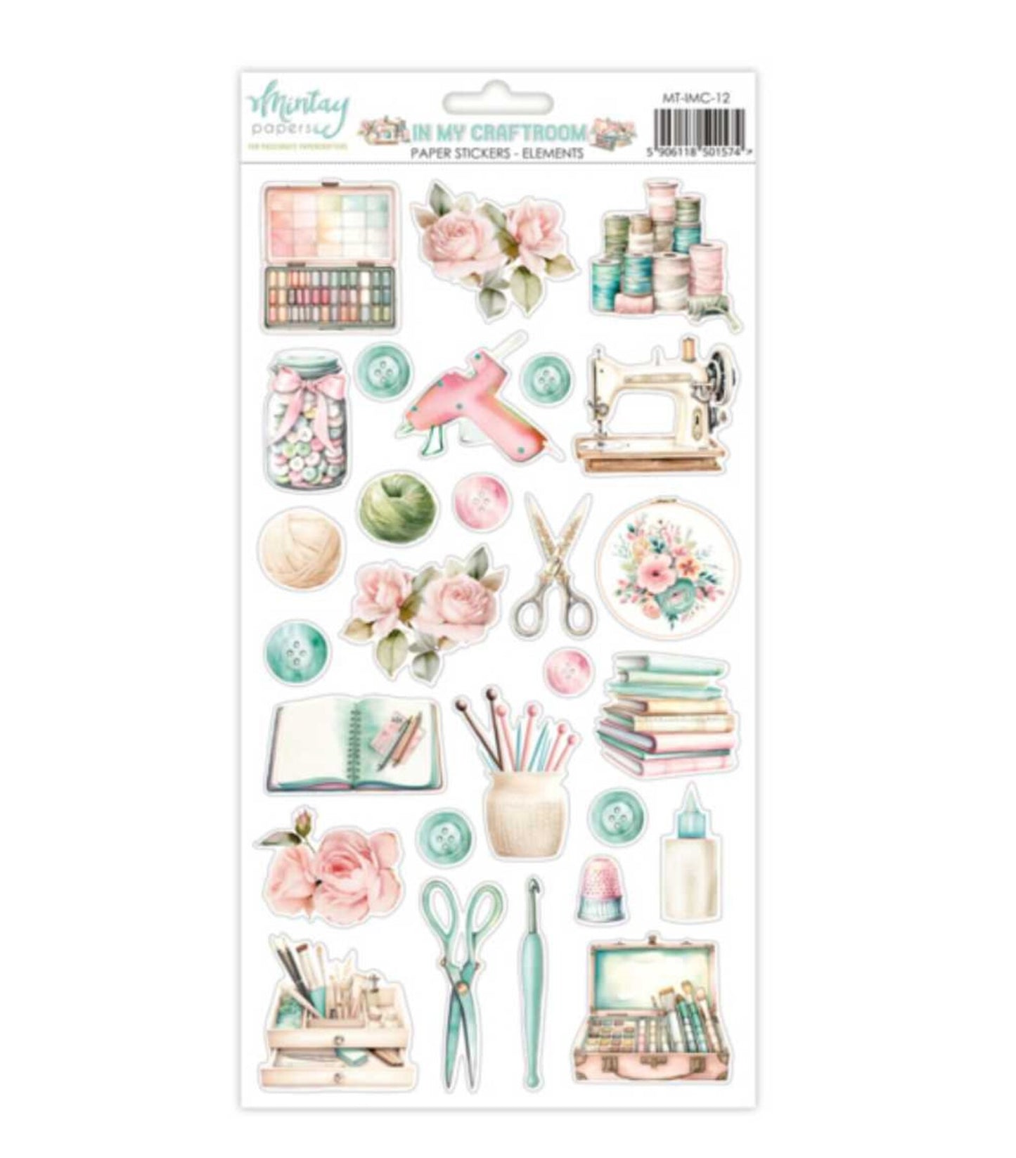 Mintay Papers - In My Craftroom 12x12 Bundle