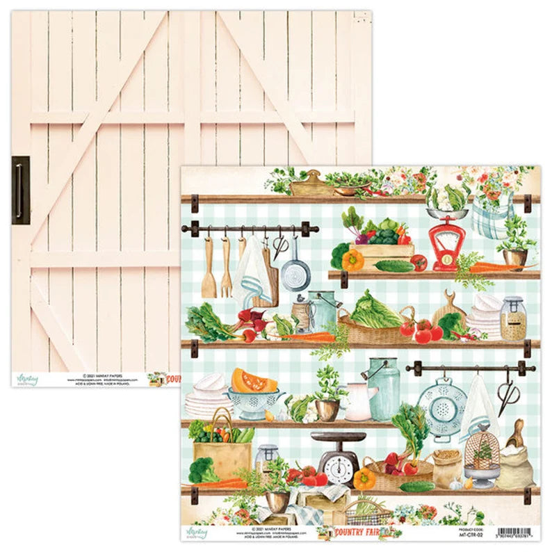 Mintay Paper- Country Fair 12x12 Paper Set