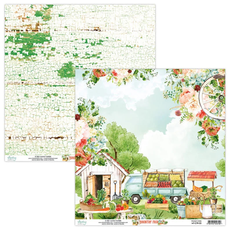 Mintay Paper- Country Fair 12x12 Paper Set