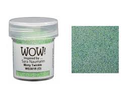 WOW! Embossing Powder- Minty Twinkle