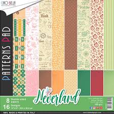 Ciao Bella- Neverland Patterns Pad 12x12