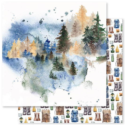 Paper Rose Studio - Mountain Trek Paper D