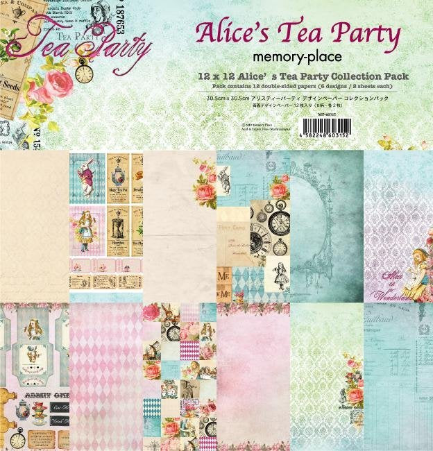 Memory Place - Alice's Tea Party 12x12 Collection
