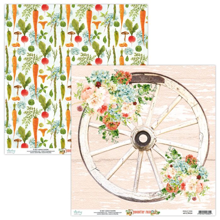 Mintay Papers - Country Fair #4 12x12 Paper