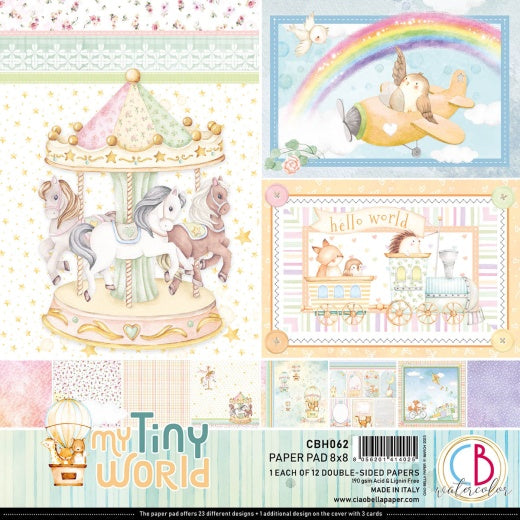 Ciao Bella- My Tiny World Patterns Pad 12x12