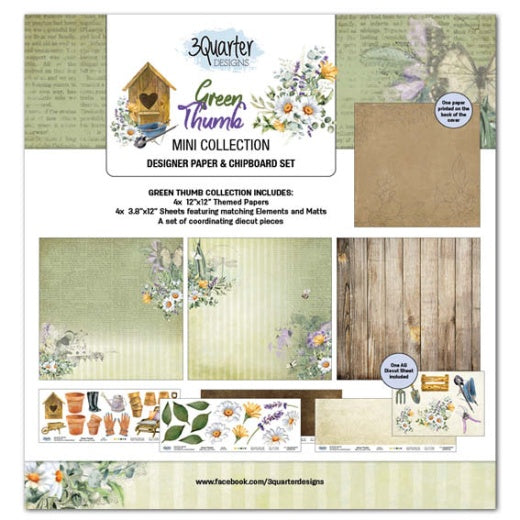 3Quarter Designs- Green Thumb Scrapbooking Mini Collection