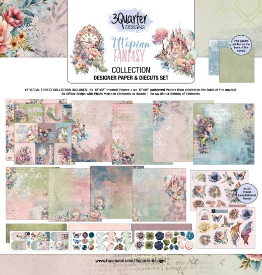 3Quarter Designs- Utopian Fantasy Scrapbook Collection