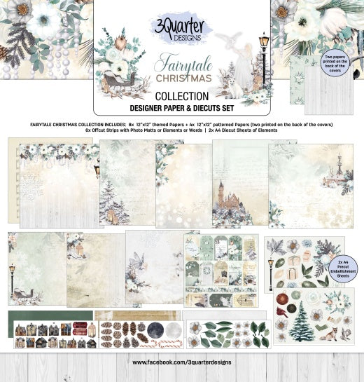 3Quarter Designs- Fairytale Christmas Scrapbook Collection