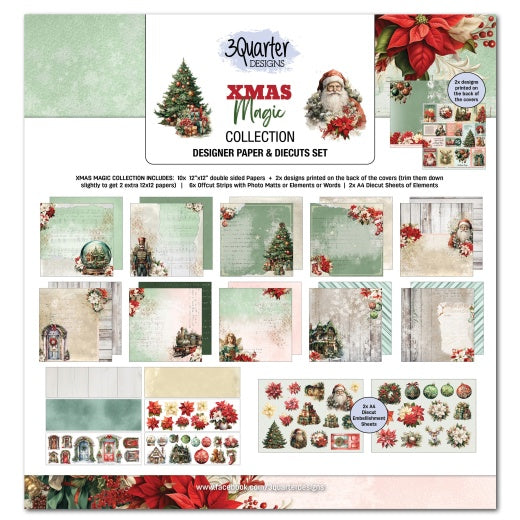 3Quarter Designs- Christmas Magic Scrapbook Collection