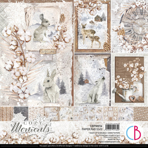 Ciao Bella- Cozy Moments Paper Pad 12x12