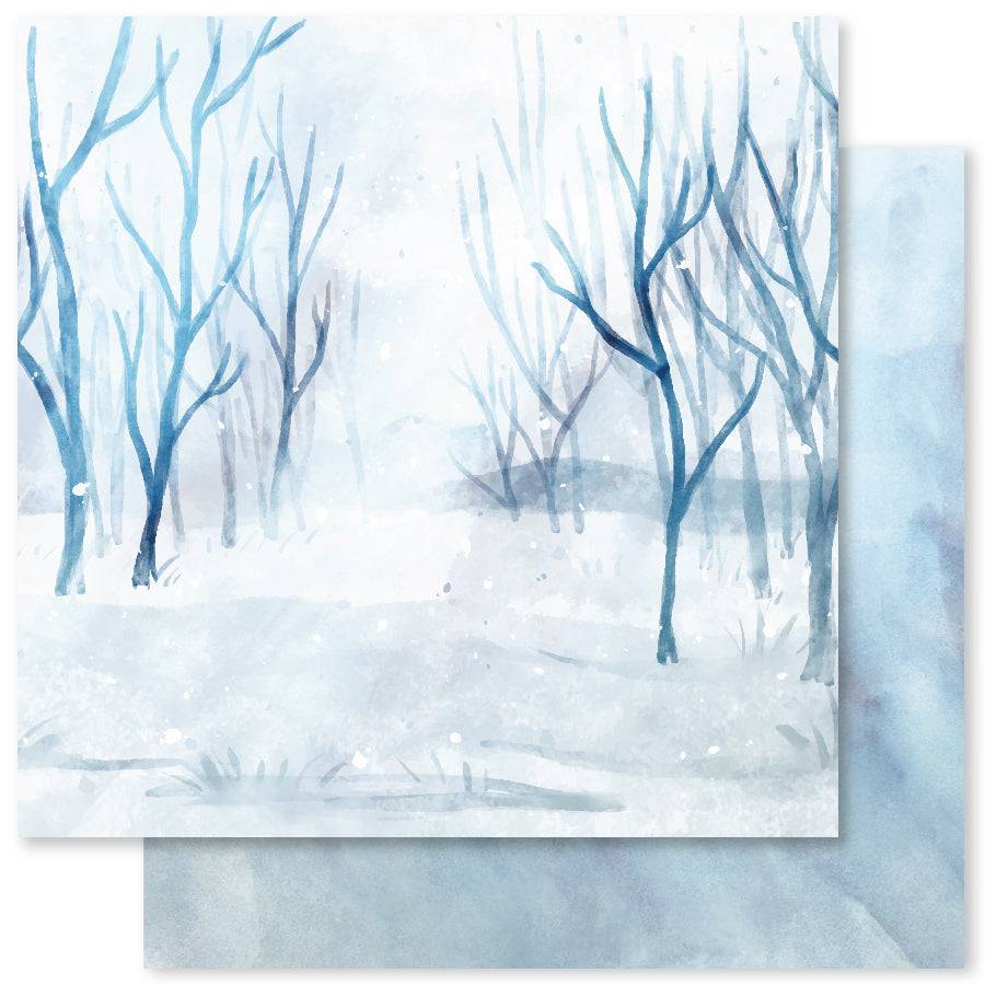 Paper Rose Studio - Winter Backgrounds Paper C