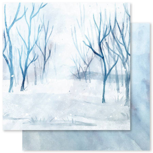 Paper Rose Studio - Winter Backgrounds Paper C